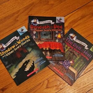 Scholastic Mister Shivers Scary Stories 3 Book Set